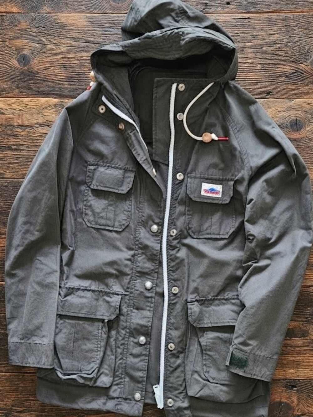Penfield Manufacturing Co. Olive Green Utility Hooded Jacket Size XS - LIKE NEW